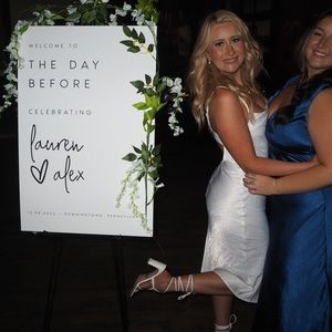 LULUS white satin cowl midi dress open back